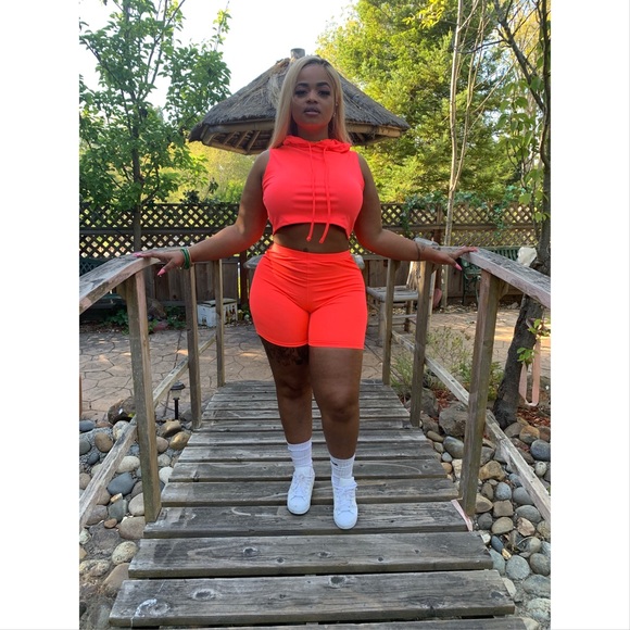 🔥Hot Girl Biker Short Set 🔥 - Picture 5 of 5